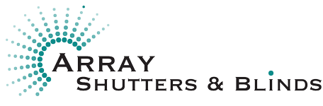 array shutters and blinds logo